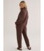 Hawley Half Zip Sweat- Coffee Bean Marl