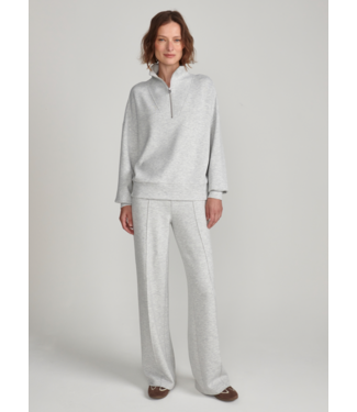 Varley The Wide Leg Pant 28- Light Grey Marl
