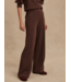 The Wide Leg Pant 30- Coffee Bean Marl