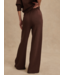 The Wide Leg Pant 30- Coffee Bean Marl
