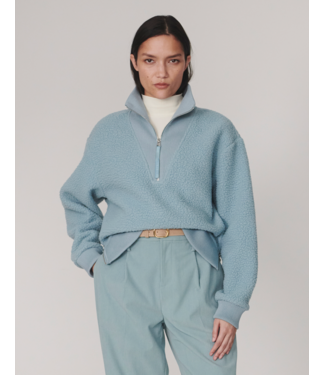 Varley Jaylin Half Zip Fleece- Tourmaline