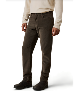 Faherty Brand Stretch Terry Corduroy 5 Pocket- Coast Brown