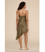Maude Insert Lace Dress- Olive