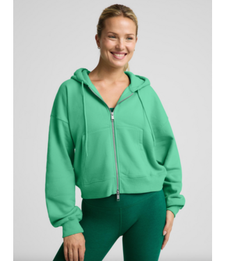 Beyond Yoga Luxefleece 2 0 Full-Zip Hoodie- Jade Pool
