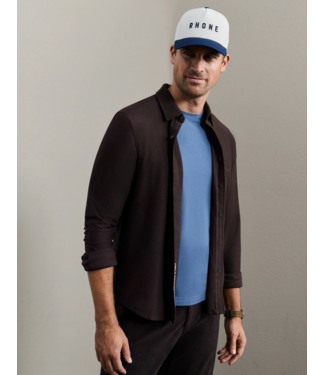 Rhone Apparel WFH Shirt- Dark Espresso