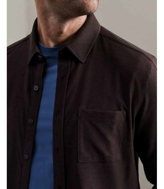 WFH Shirt- Dark Espresso