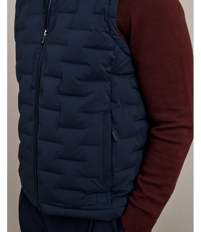 Voyage Down Vest- True Navy