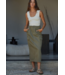 Double Layer Seamless Tank- Cream