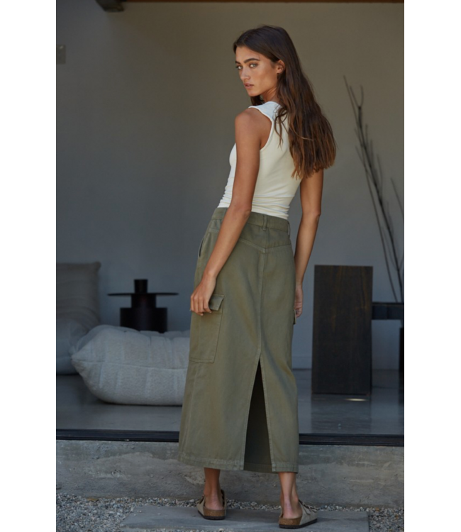 Double Layer Seamless Tank- Cream