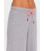 Sandy Wide Leg Track Pant- Grey Marle