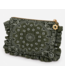 Bandana Ruffle Pouch- Olive