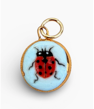 Ladybug Charm- Gold