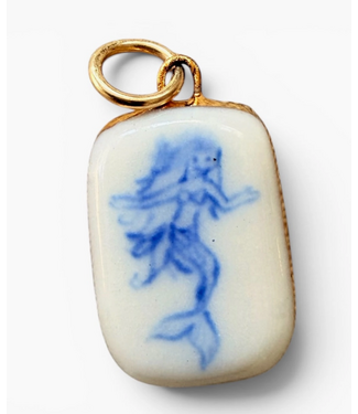 Mermaid Charm- Gold