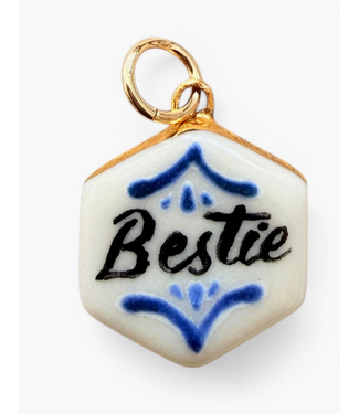 “Bestie” Charm- Gold