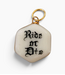 “Ride or Die” Old English Hexagon- Black/Gold