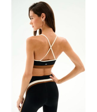 Splits59 Scottie Airweight Bra- Black/Cream