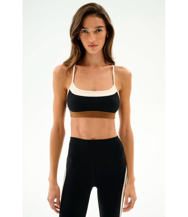 Scottie Airweight Bra- Black/Cream