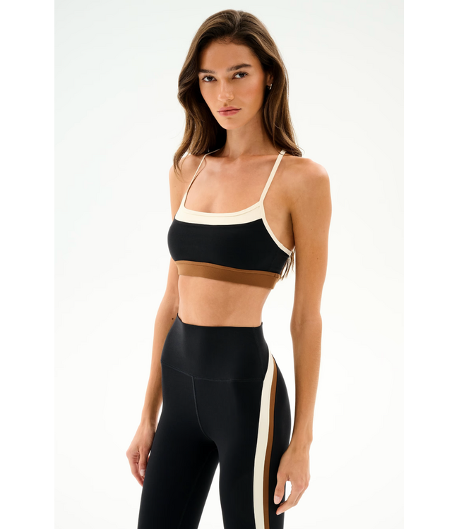 Scottie Airweight Bra- Black/Cream