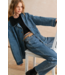Corduroy Collar Denim Utility Jacket