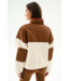 Skylar Sherpa Jacket- Creme/Toffee