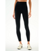 Emerson Airweight High Waist 7/8- Black/Creme