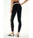 Emerson Airweight High Waist 7/8- Black/Creme