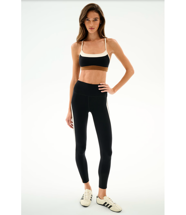 Emerson Airweight High Waist 7/8- Black/Creme