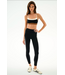 Emerson Airweight High Waist 7/8- Black/Creme