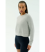 Brooks Fleece Long Sleeve- Heather Grey