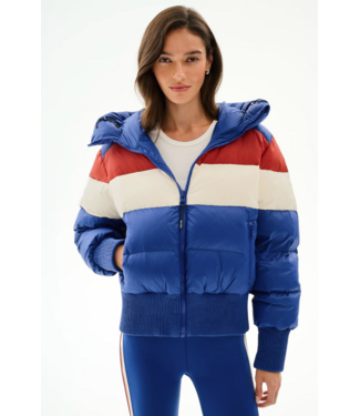 Splits59 Aspen PufferJacket- Cobalt/Creme