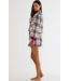 Aurora & Luna PJ Set- Frosted Pine Plaid