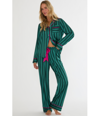 Beach Riot Livy & Connie PJ Set- Pine Stripe