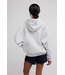 Final Call Zip Up- White Heather Grey