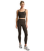 Glowzone Printed HW Midi Legging- Speckle Dot Multi