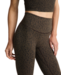 Glowzone Printed HW Midi Legging- Speckle Dot Multi