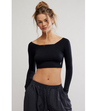Free People High Plank OTS Layer- Black