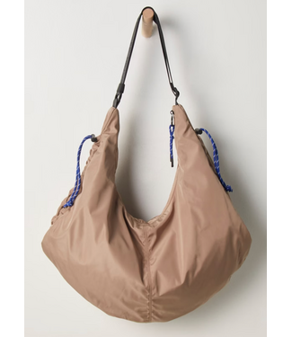 Free People Freestyle Clinched Tote- Sandy