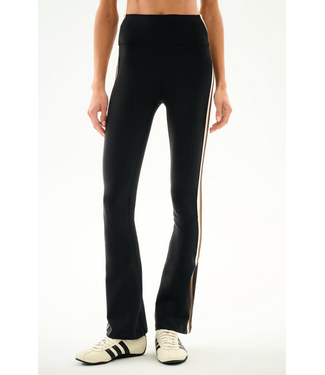 Splits59 Raquel High Waist Supplex Flare 30- Black/Creme