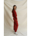 Ziggy Inside Out Fleece- Ruby Red
