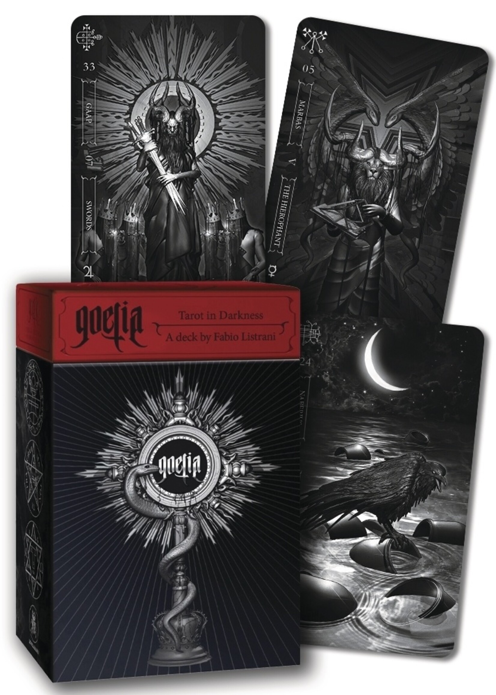 Llewellyn Publications Goetia:  Tarot in Darkness Deck