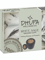 WHITE SAGE SMUDGE CUPS 6PC
