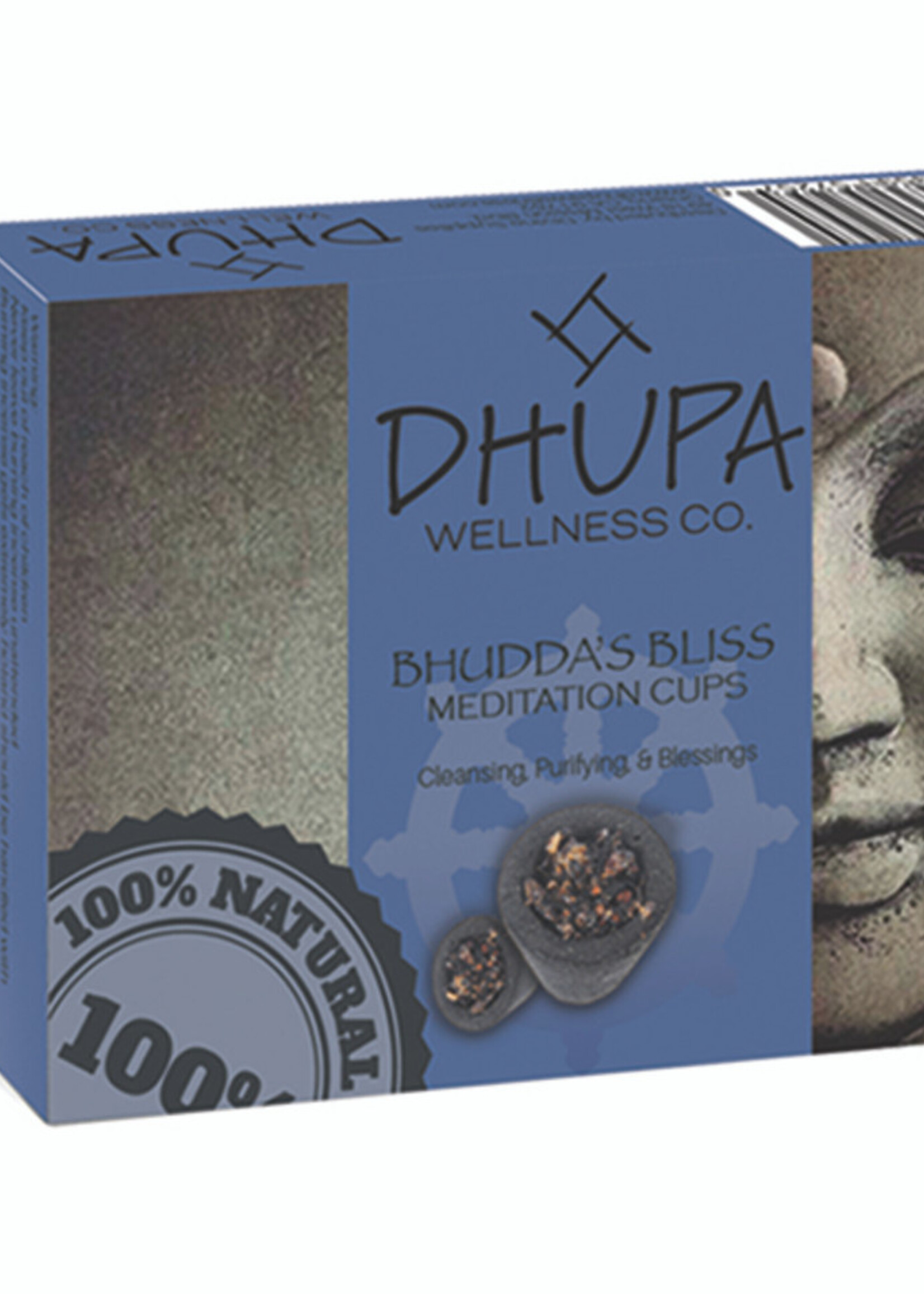 BUDDHA'S BLESSING MEDITATION INCENSE CUPS 6PC