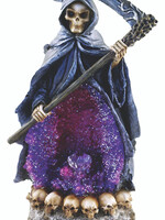 Grim Reaper Back Flow Burner with Light - Purple