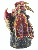 Dragon Back Flow Burner With LED 7"