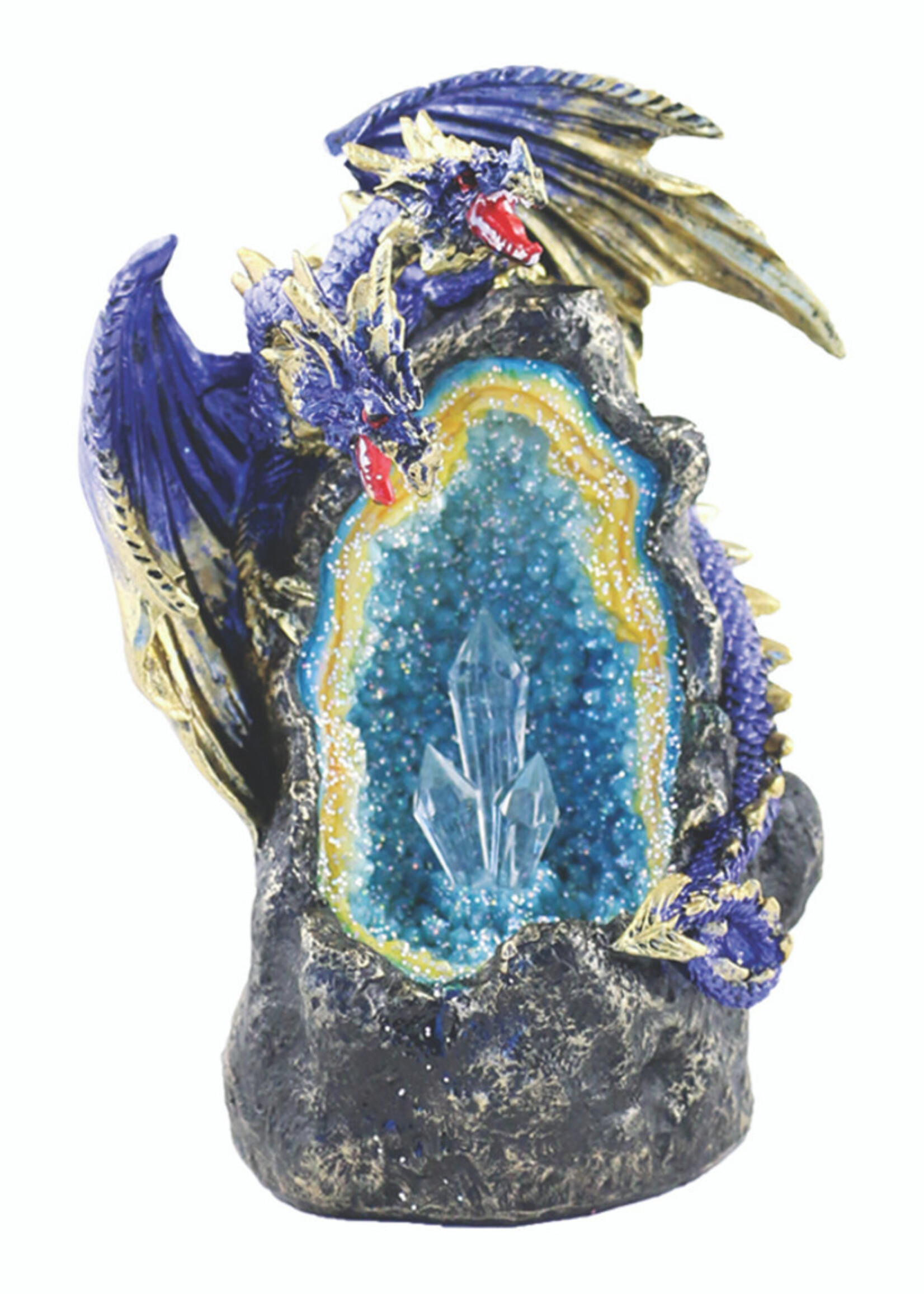 Dragon Back Flow Burner With LED 7"