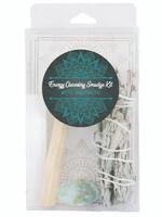 Energy Cleansing Smudge Kit with Amazonite