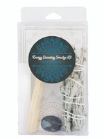 Energy Cleansing Smudge Kit with Kyanite