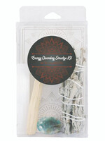 Energy Cleansing Smudge Kit with Fluorite