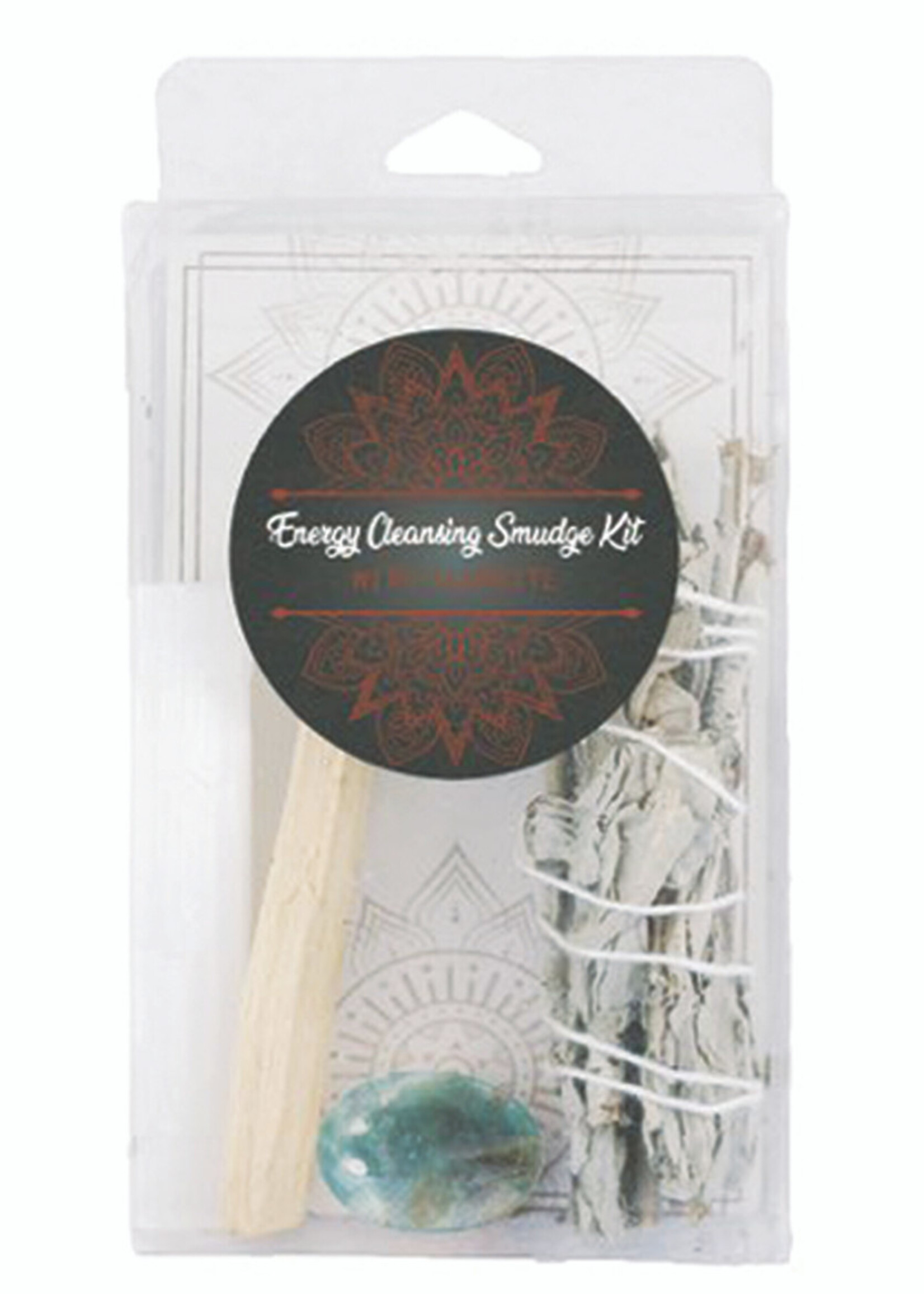 Energy Cleansing Smudge Kit with Fluorite
