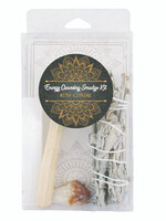 Energy Cleansing Smudge Kit with Citrine
